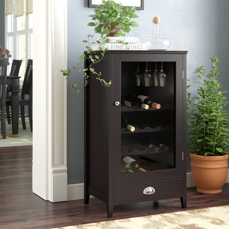 Darby Home Co Bangor 20 Bottle Floor Wine & Reviews